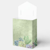 Succulents and Sparkle Wedding Green ID515 Bedankdoosjes (Geopend)
