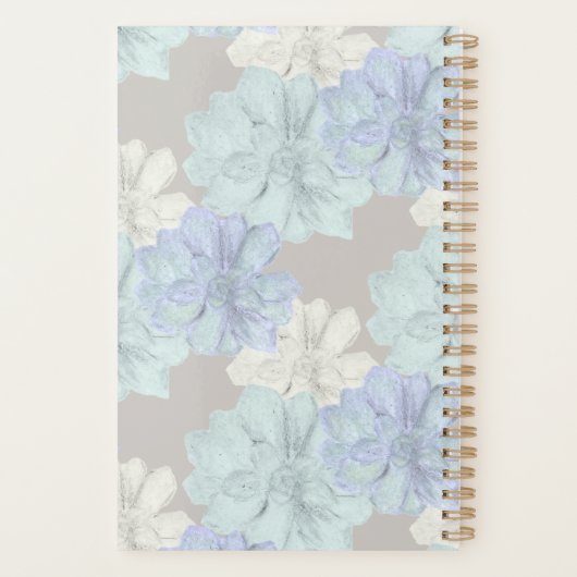 Succulents Art Pattern Planner (Dos)