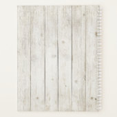 Succulents et Mariage de bois rustique ID515 (Dos)