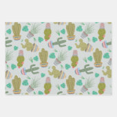 Succulents Gift Wrapping Paper (Voorkant 3)