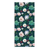 Succulents & Gold Chic Menu Mariage (Dos)