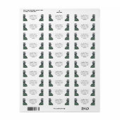 Succulents Return Address Label (Full Sheet)