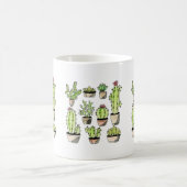 Succulents sur une Mug (Centre)