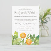 SUCCULT CACTUS WATERVERF SEMINAR WORKSHOP EVAL KAART (Staand voorkant)