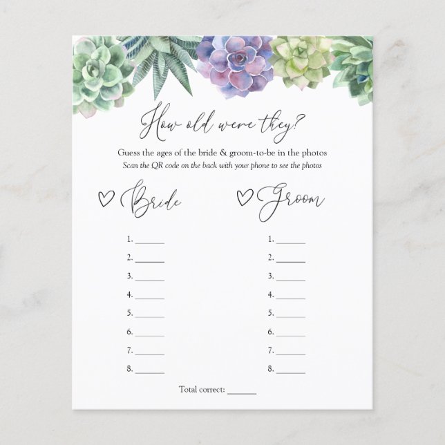 Succulte hoe oud ze waren om te kletsen en om te s (Voorkant)