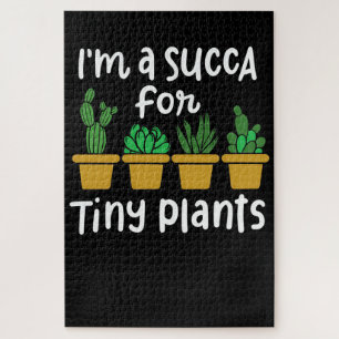 Succulte kleine Planten Legpuzzel