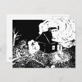 Succursale de nuit Carte postale (Devant / Derrière)