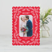 Succursales Delicate Carte photo Floral (Debout devant)