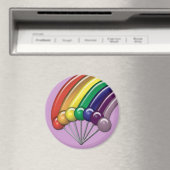 Sucettes et Arcs-en-ciel Aimants personnalisables (In Situ (Lave-vaisselle))