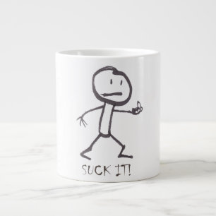Sucez-le tasse enorme