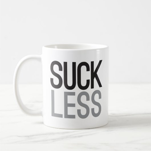 Sucez moins réussissent plus de tasse de citation (Gauche)