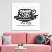 Suchard Chocolat Ad Canvas Afdruk (Insitu (Woonkamer))