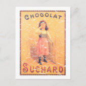 Suchard Chocolate - noodlijdend Briefkaart (Voorkant)