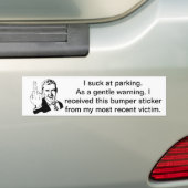 Suck at Parking Bumper Sticker (En voiture)