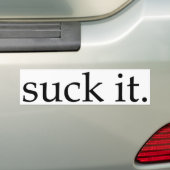 Suck Bumpersticker (Op auto)