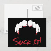 Suck het! briefkaart (Voorkant / Achterkant)