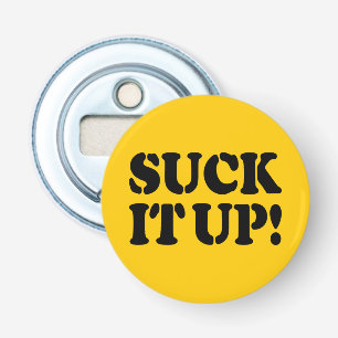SUCK HET! BUTTON FLESOPENER