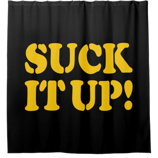 SUCK HET! DOUCHEGORDIJN (Voorkant)