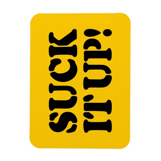 SUCK HET! MAGNEET (Verticaal)