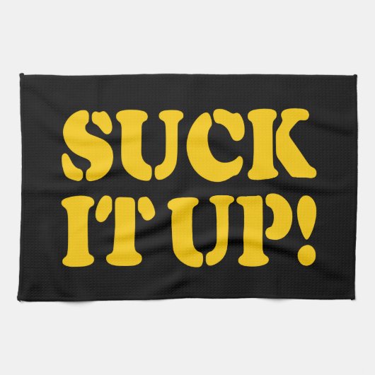SUCK HET! THEEDOEK (Horizontaal)