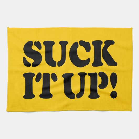 SUCK HET! THEEDOEK (Horizontaal)