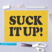 SUCK HET! TISSUEPAPIER (Craft)