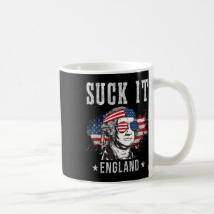 Suck It Engeland Grappige 4e Juli - George Washing Koffiemok