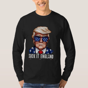 Suck it England Grappig 4 juli T-shirt