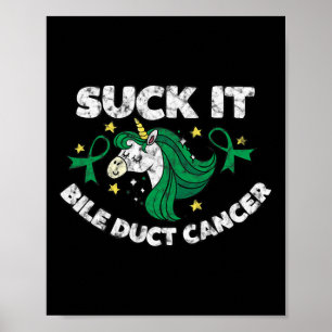 Suck It Galweg Kanker Fun Quote met Eenhoorn 1 Poster