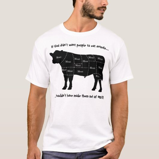 Suck it Vegans T-shirt (Voorkant)