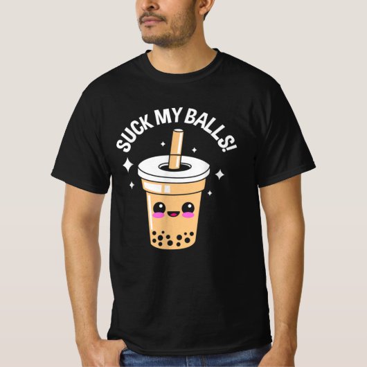Suck My Balls Boba T-shirt (Voorkant)