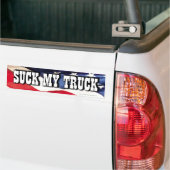 Suck My Truck Bumpersticker (Op Truck)