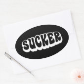 SUCKER OVALE STICKER (Envelop)