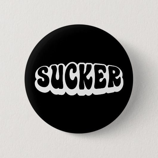 SUCKER RONDE BUTTON 5,7 CM (Voorkant)