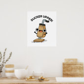 Sucker Upper Funny Vacuum Cleaner Pun Poster (Keuken)
