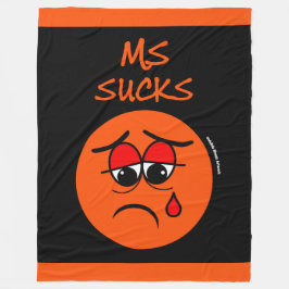 SUCKS...MS FLEECE DEKEN