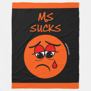 SUCKS...MS FLEECE DEKEN