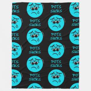SUCKS...POTS FLEECE DEKEN