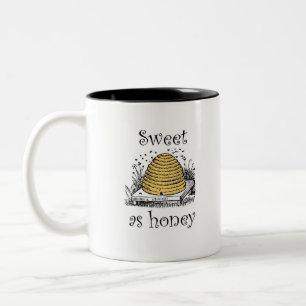 Sucré comme café au miel ou la ruche de la tasse d