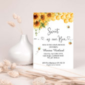 Sucré Comme Peut Être Baby shower Invitation