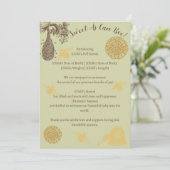 Sucré comme peut être Faire-part de naissance (Debout devant)