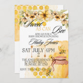 Sucré comme peut être Invitation (Devant / Derrière)