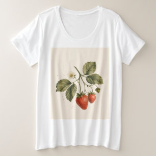 Sucré comme une fraise Botanique vintage de frai