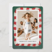 Sucre de canne 1 Photo Carte de Noël (Devant)