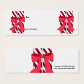 Sucre de canne - Balises cadeaux (Devant & derrière)