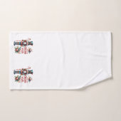 Sucre de canne Casse-noisette Sucré voeux de Noël (Serviette à main)