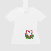 Sucre de canne Coeur Joyeux Noël INFIRMIÈRE Nom An (dos)