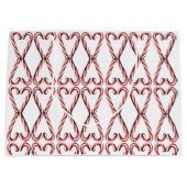 Sucre de canne Coeur Rouge et blanc Imprimer Sac c (Devant)