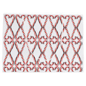 Sucre de canne Coeur Rouge et blanc Imprimer Sac c (Dos)