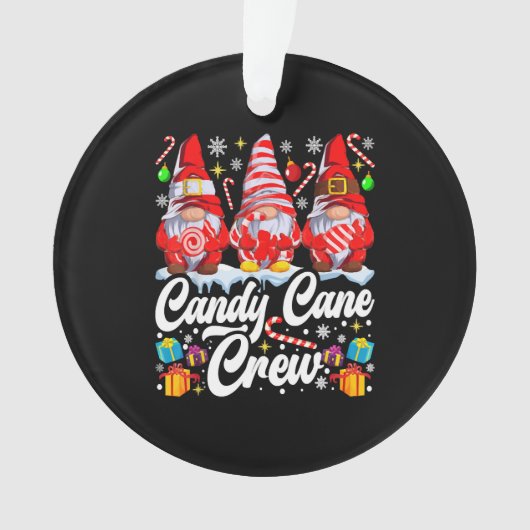 Sucre de canne Crew Christmas Candy Lover Gnome (devant)